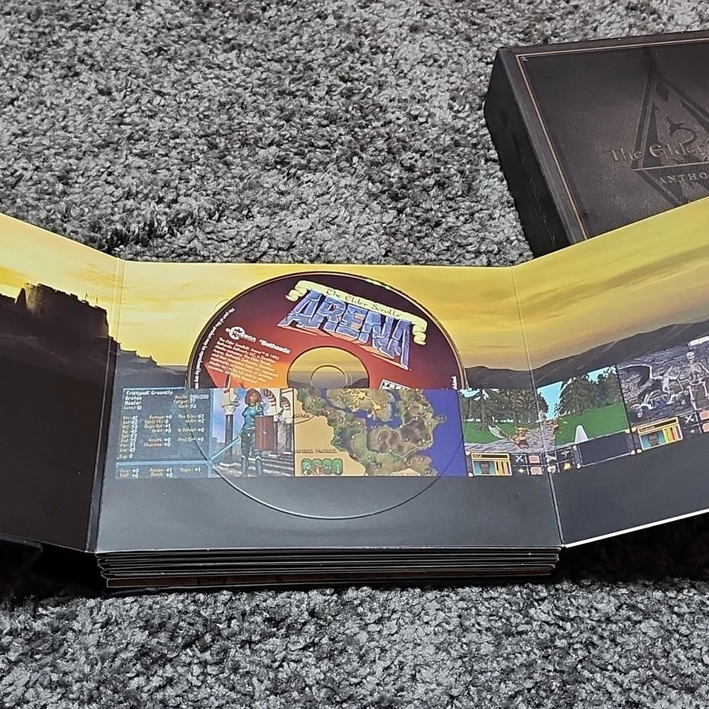 THE ELDER SCOLLS SAGA PC GAME DVD-ROM SOFTWARE BOX SET